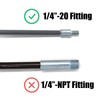 Midwest Hearth 3-Inch Round Pellet Stove Chimney Cleaning Brush Made