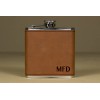 Monogram Leather flask,Personal