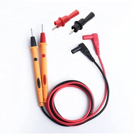 1 Pair Multimeter Test Leads 1M, CAT III 1000V / 10A Multimeter Leads with Crocodile Clips, Test Leads for Multimeter