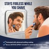MIRRORVANA Fogless Shower Mirror for Shaving with Upgraded Suction-Cup, 1X