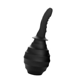 Irrigador de Silicona Para Enemas Rectales mujer y hombre - ducha anal y Vaginal - Limpieza ntima y Estimulacin Suave - Dispositivo enema Adulto      