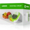 Lumkew Vegetable Brush Scrubber Drainable,Potato Mushroom Scrubber Brushes foodss Veggie