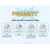 Pinsanity Vincent Van Gogh - Parche termoadhesivo de calavera de