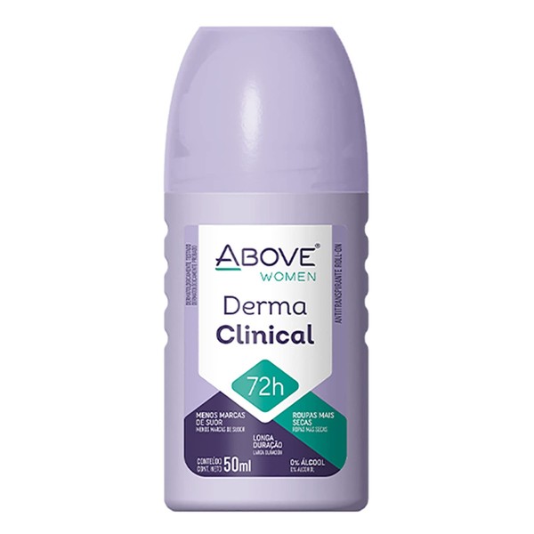 ABOVE Derma-Clinical Women's 72 Hour Antiperspirant Roll-On Deodorant - Fresh Scent, 1.7 oz