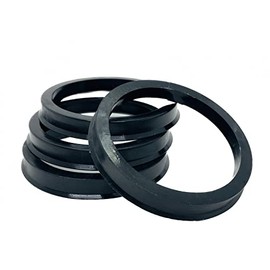 Hallenwerk 78.1 to 66.1 mm, 4 pieces, centring rings, centre ring, aluminium rims