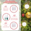 Mudder 300 Pcs Mini Christmas 2.5 Volt Replacement Light Bulbs