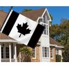 2×3 FT Black Canada Flag,Medium 60×90 CM Canadian Outdoor Banner,100D