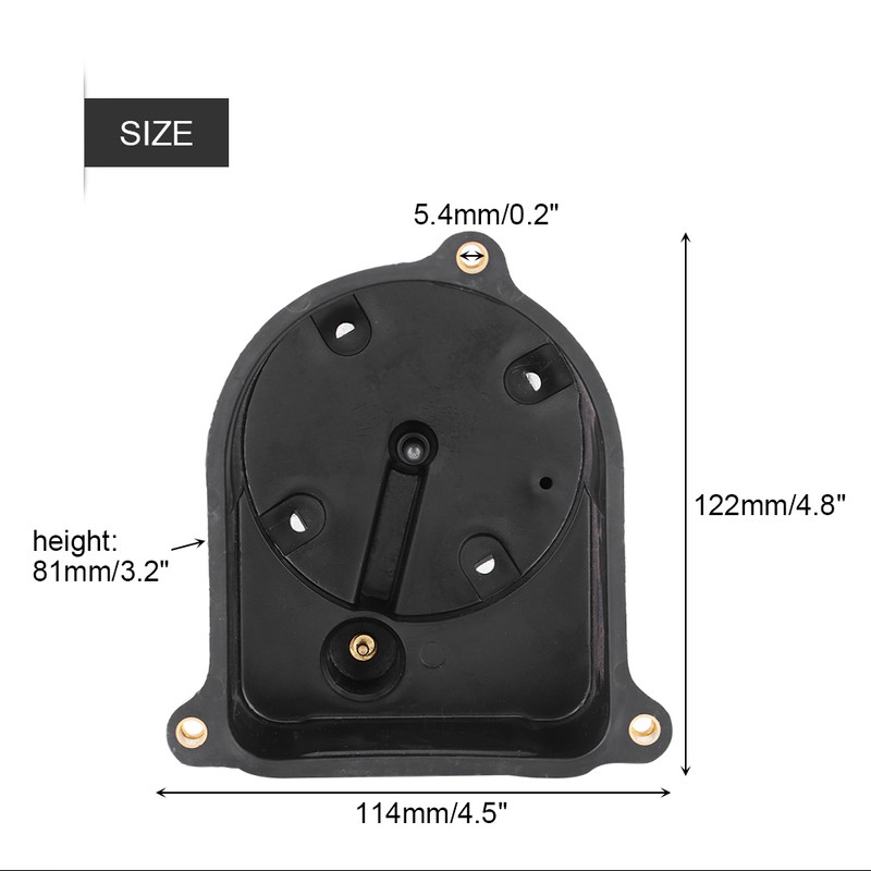 Car Auto Distributor Cap & Distributor Rotor Ignition Kit for