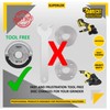 SabreCut VB115MEGRB 115mm (4.5") x 22.23mm Bore Vacuum Brazed Metal