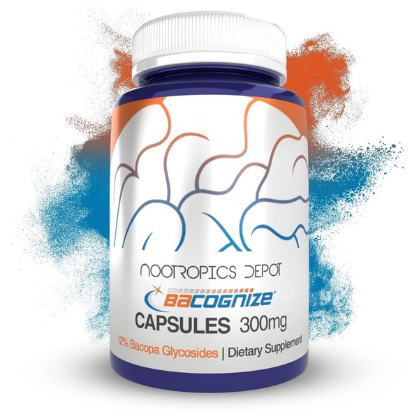 Nootropics Depot Nootropics Depot BaCognize Bacopa Monnieri 300mg Capsules (120