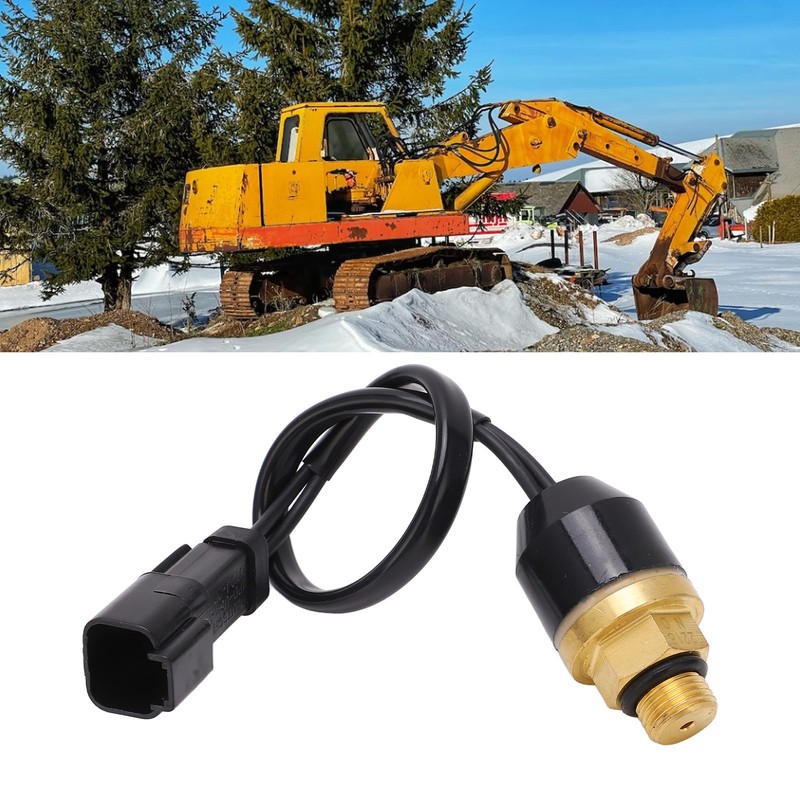 Excavator Oil Pressure Switch Brass High Accuracy Rustproof Oil Pressure
