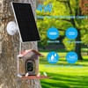 VUEBEE 4W Solar Panel for Bird Feeder Camera, USB-C Charging