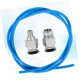 ULTECHNOVO 1m PTFE Bowden Tubing Extruder Kit Long Printer Pneumatic Fitting Heat Resistant Low Friction