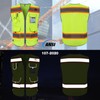 TCCFCCT Hi Vis Vest 9 Pockets High Visibility Reflective Safety