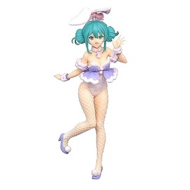 Furyu - Hatsune Miku - BiCute Bunnies - White Rabbit Purple Color Figure