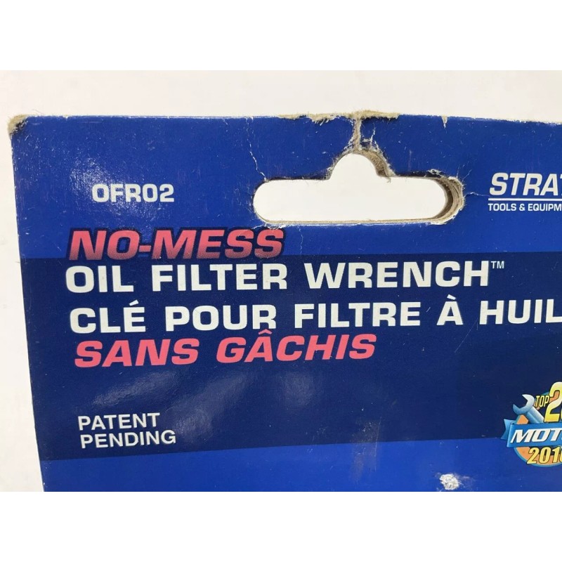 Strategic Tools OFR02 No-mess Oil Filter Wrench, Medium