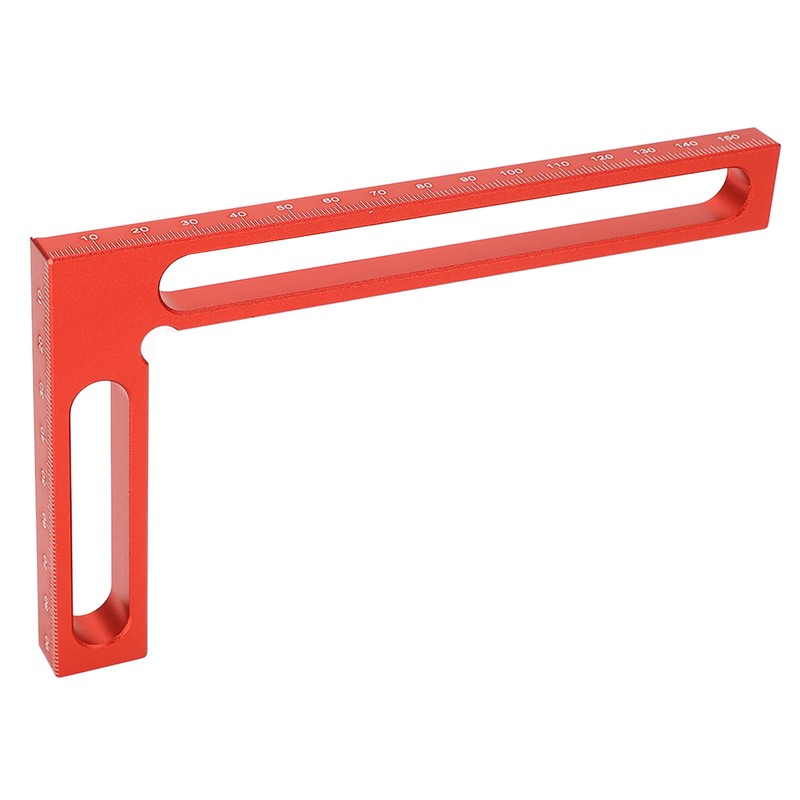 Carpenter Square L Shape Aluminum Alloy Height Measuring Scribing 90°