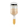 Restaurantware Hanging Condiment Dispenser 3 Liters Large Refillable Sauce Dispenser