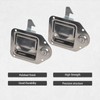 FGJQEFG Truck Tool Box Lock Handle-Tool Box Replacement Latch-Stainless Steel