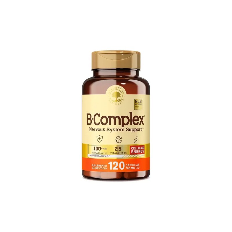 Complejo Sistema Nervioso 120 Cáps 700mg Complex Naturelab Sabor