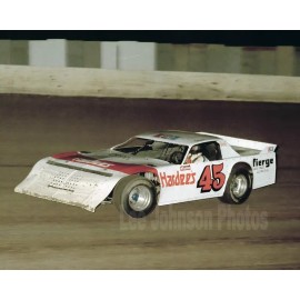 1984 Steve Fraise 4x6 print Dirt Late Model Racing - Free Ship