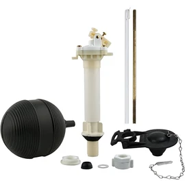 Master Plumber 211, Toilet Tank Repair Kit, includes 8-1/2" Fill Valve, Float & Flapper