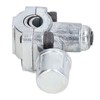4Pcs Piercing Valve Zinc Alloy Line Tap Valves 3 in