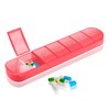 PTGRSWK Weekly Pill Organiser 7 Day Large Pill Box BPA-Free