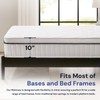 Puzdaz Full Mattress 10 Inch Hybrid Mattress - Medium Firm,