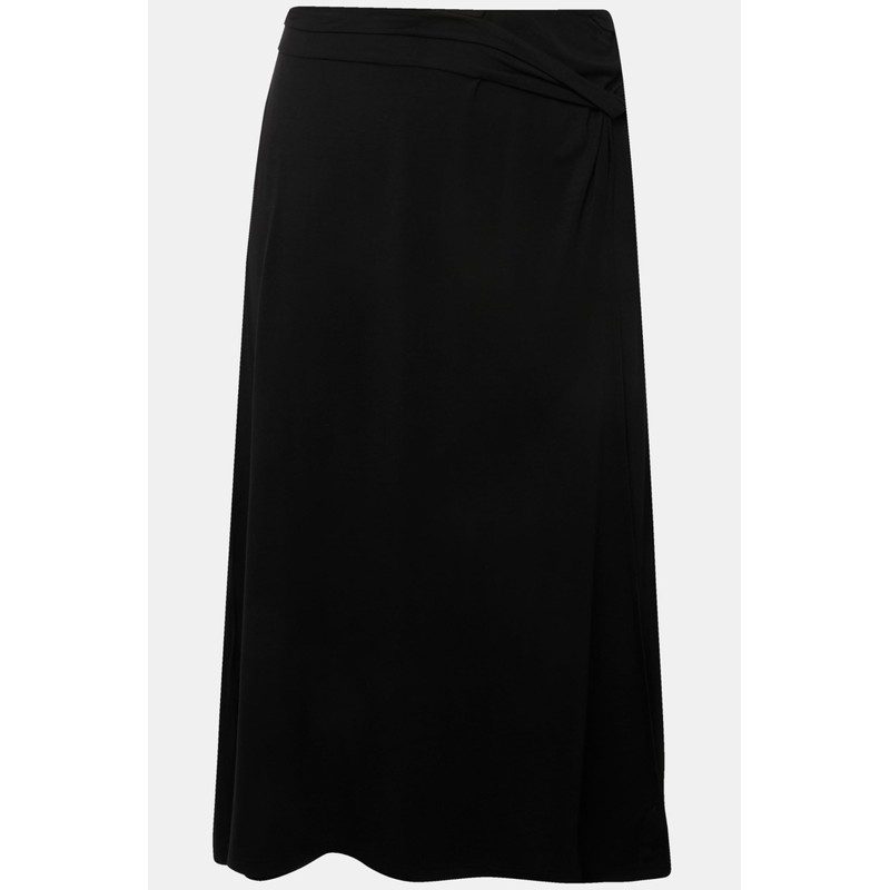 Ulla Popken Women's Skirt, black