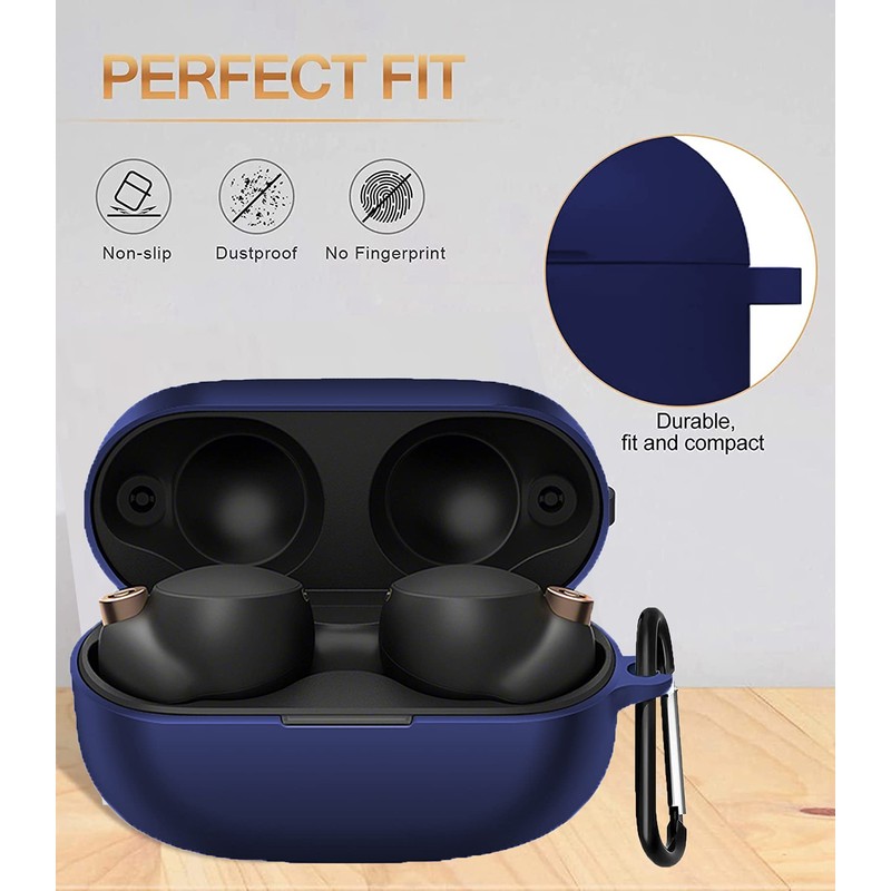 Compatible with Sony WF-1000XM4 Case, Giaogor Protective Soft TPU Case