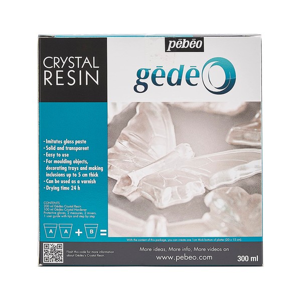 GEDEO Crystal Resin 300 ml Kit, QPA334