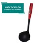MIRRO 8oz XL Canning Ladle, Black with Red Handle