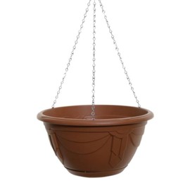 Whitefurze G02074 32cm Venetian Hanging Basket - Terracotta