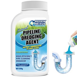 Pipeline Dredging Agent, Wild Tornado Drain Cleaner, Mild Formula, Slow-Acting Cleaning, Splash-Proof, Spout-Proof, Takes Effect In 3 Minutes, Better Works With Hot Water, 1PCS (Lemon)