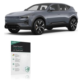 BoxWave Screen Protector Compatible with Polestar 2025 Polestar 3 Instrument Cluster Display (9 in) - ClearTouch Crystal Anti-UV EyeCare (2-Pack), Filters Out Harmful Blue Light Reduce Fatigue
