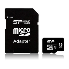 10 Pack X 16GB Micro SD Card microSDHC Memory Card with Adapter, Full HD Micro SD Card (16GB-10PCS)