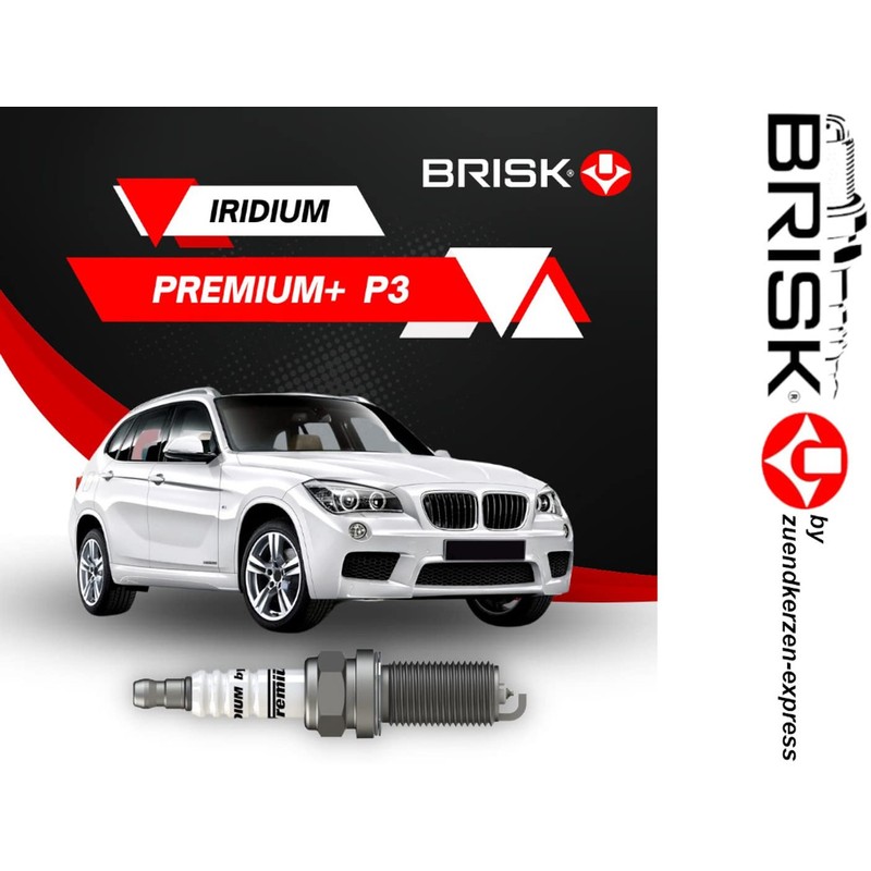BRISK Iridium Premium+ Plus P3 ER15YIR-1 1621 Spark Plugs (Pack