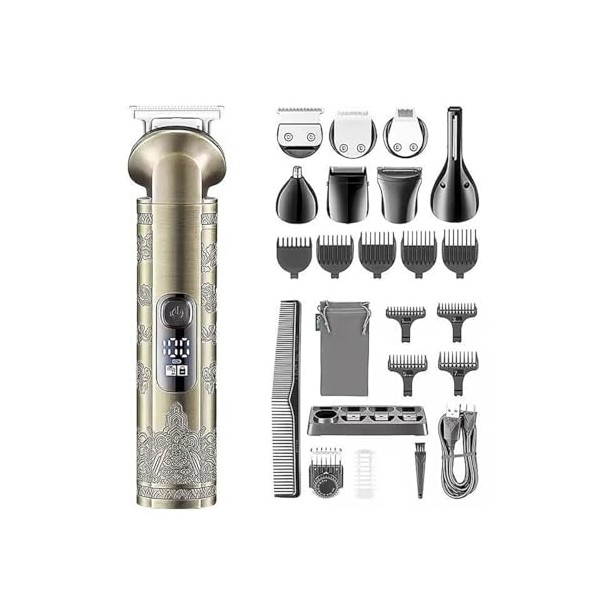 Hair Clippers for Men, 8 in 1 Hair Clipper Beard