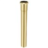 1-1/4 O.D x 12" Brass Slip Joint Extension Tube, Heavy
