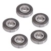 5Pcs Welder Wire Feed Roller 1.2‑1.2mm Groove Feeding Guide Wheel