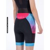 MY KILOMETRE Womens Triathlon Shorts 8” Inseam Tri Shorts with