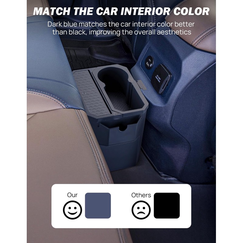 JOYTUTUS Trash Can Compatible with Ford Maverick 2024 2023 2022