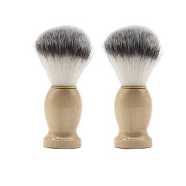 ccHuDE Men's Shaving Brush with Wood Handle Shave Brushes Shave Cream Brush for Men Hair Salon Tool