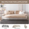 MDSASFD Faux Fur Couch Cover, Soft Warm Plush Sofa Couch