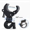 Pack of 2 Bicycle Torch Holder, 360 Degree Rotating Bicycle