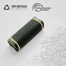 Energy Sistem Yume Eco Bluetooth Speaker 100% Recycled Plastic 15W IPX6 TWS MP3 Micro SD Green