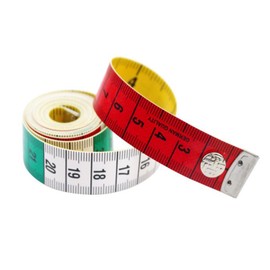 Portable Dual-Sided Fabric Measuring Tape, Flexible PU Soft Tape Measure with Inches and Centimeters, Anti-Slip Durable Ruler for Tailors, Dressmakers, Sewing, Body Measurements, DIY Crafting