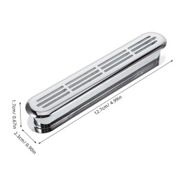 Mikinona Abs Rv Cabinet Vent Shoe Cabinet Air Vent Heat Dissipation Fresh Air Intake Grill