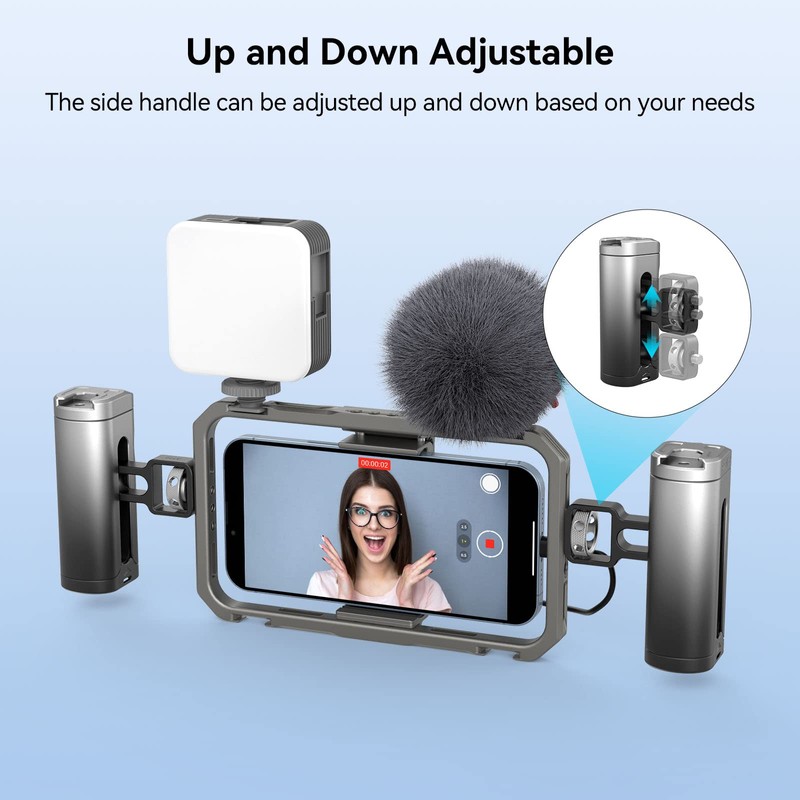 SMALLRIG Mini Side Handle for Phone Cage Smartphone Video Rig